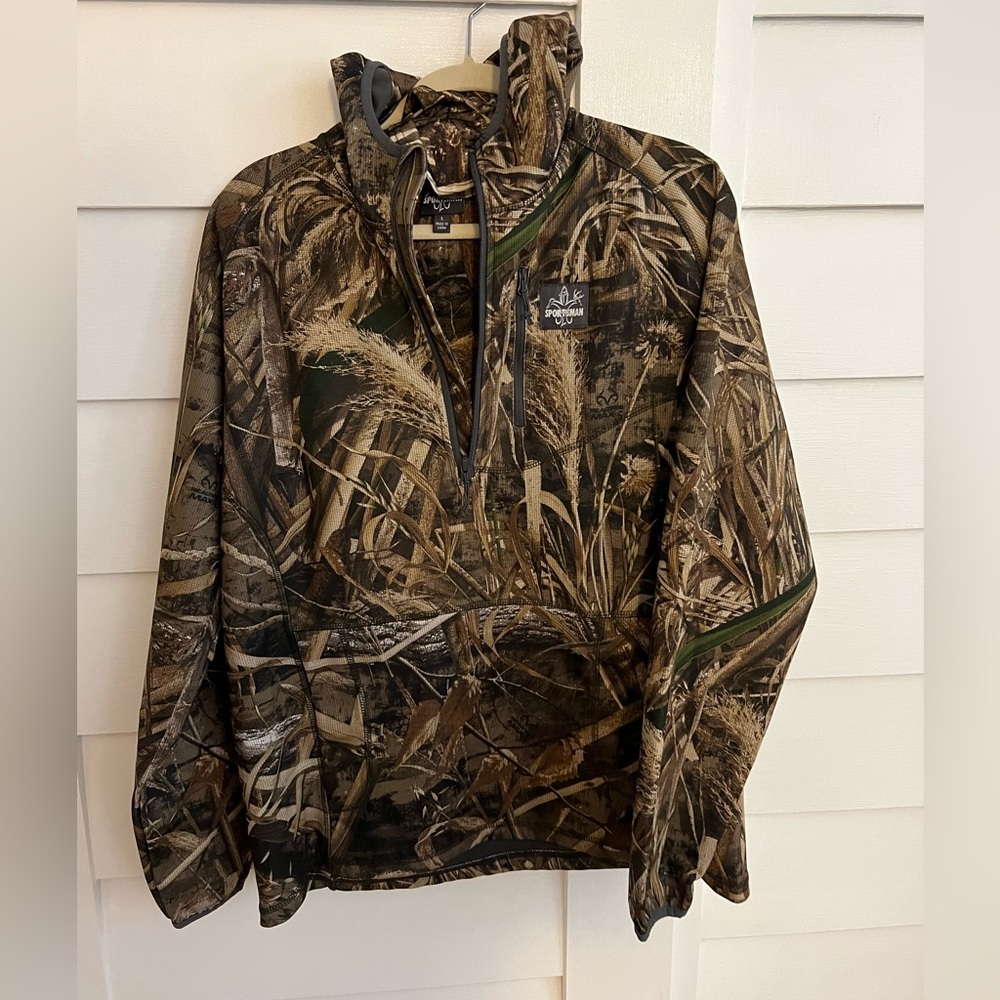 Sportsman’s Gear max 5 camo hoodie L